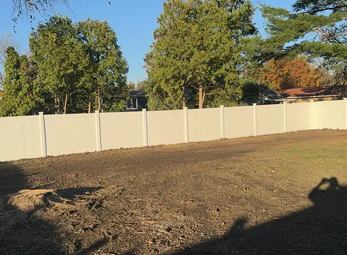 Privacy PVC Enclosure Solutions for homes and businesses in Springfield IL